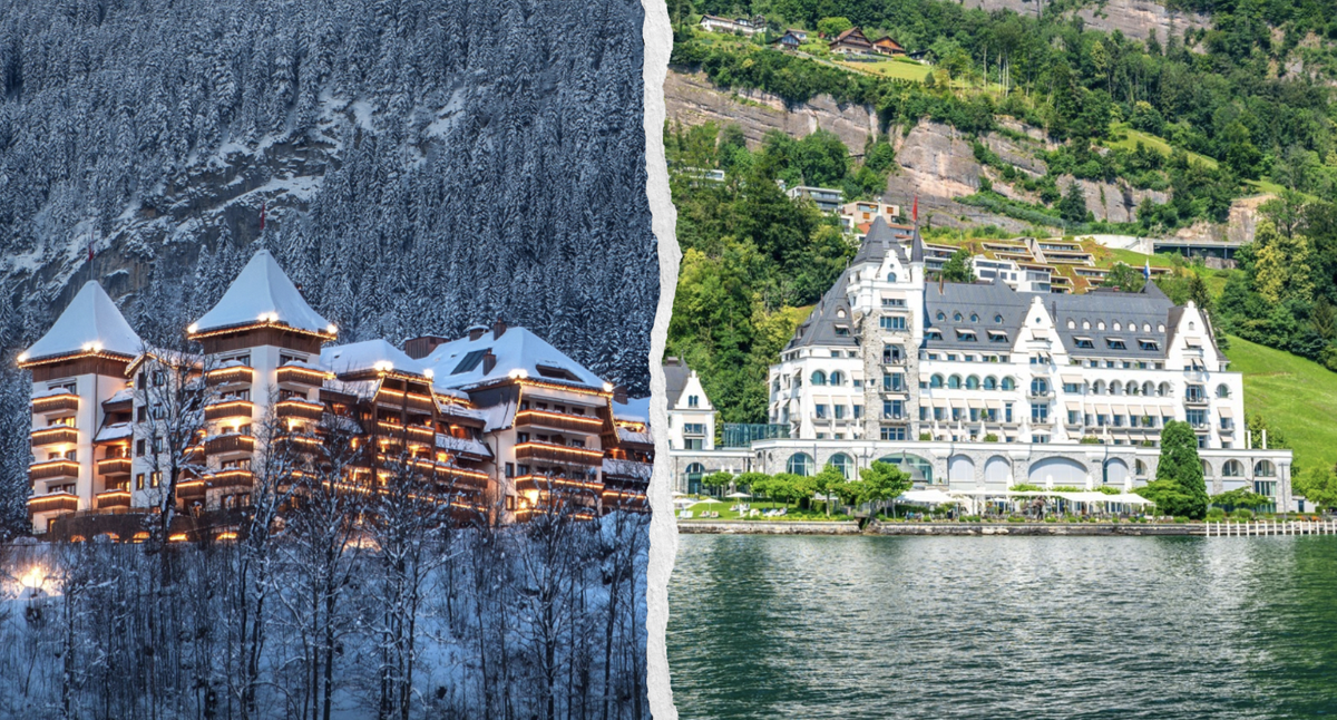 Voici les 20 meilleurs hôtels de Suisse.