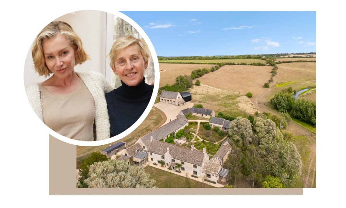 Moins d'un an après avoir déménagé des Etats-Unis vers l'Angleterre, Ellen DeGeneres et Portia de Rossi ont déjà mis en vente leur somptueuse ferme des Cotswolds.