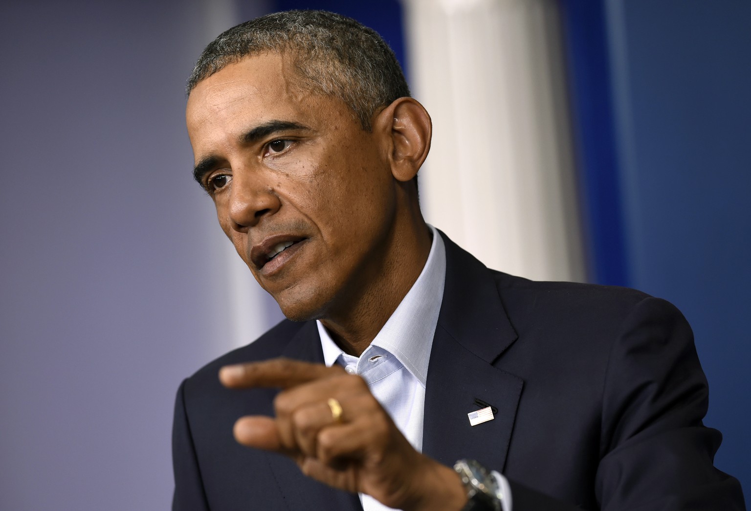 US-Präsident Barack Obama: «Wir werden weiter Militäreinsätze durchführen.»