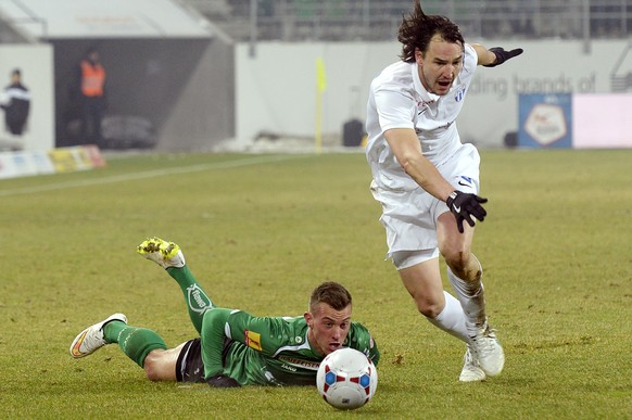 Der FC St. gallen kommt gegen entfesselte Zürcher meistens einen Schritt zu spät.