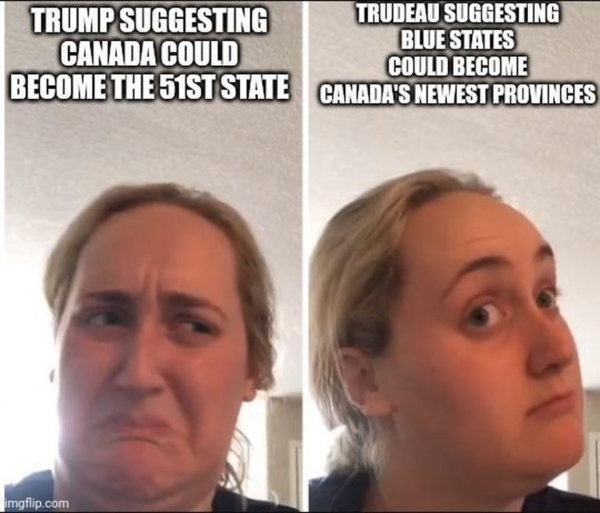 Meme zu Trump Kanada