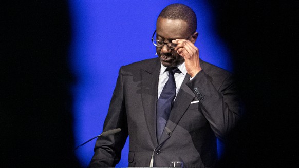 CS-CEO Tidjane Thiam: Er steht inzwischen auch unter verschärfter Beobachtung der Finma (Archivbild).