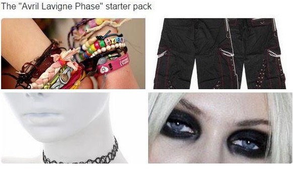 Styles, die wir bereuen: Das Avril-Lavigne-Starterpack