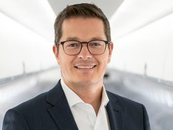 Tobias Pogorevc, CEO der Helvetic Airways.
