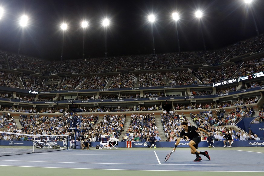 26. Sieg in der 27. Night-Session für Roger Federer.