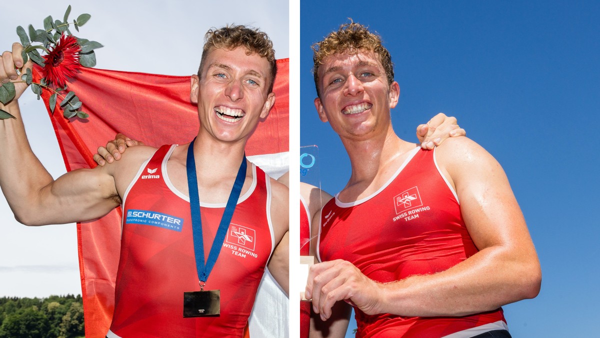 Raphaël Ahumada a prix dix kilos entre 2024 (photo de gauche) et 2025.