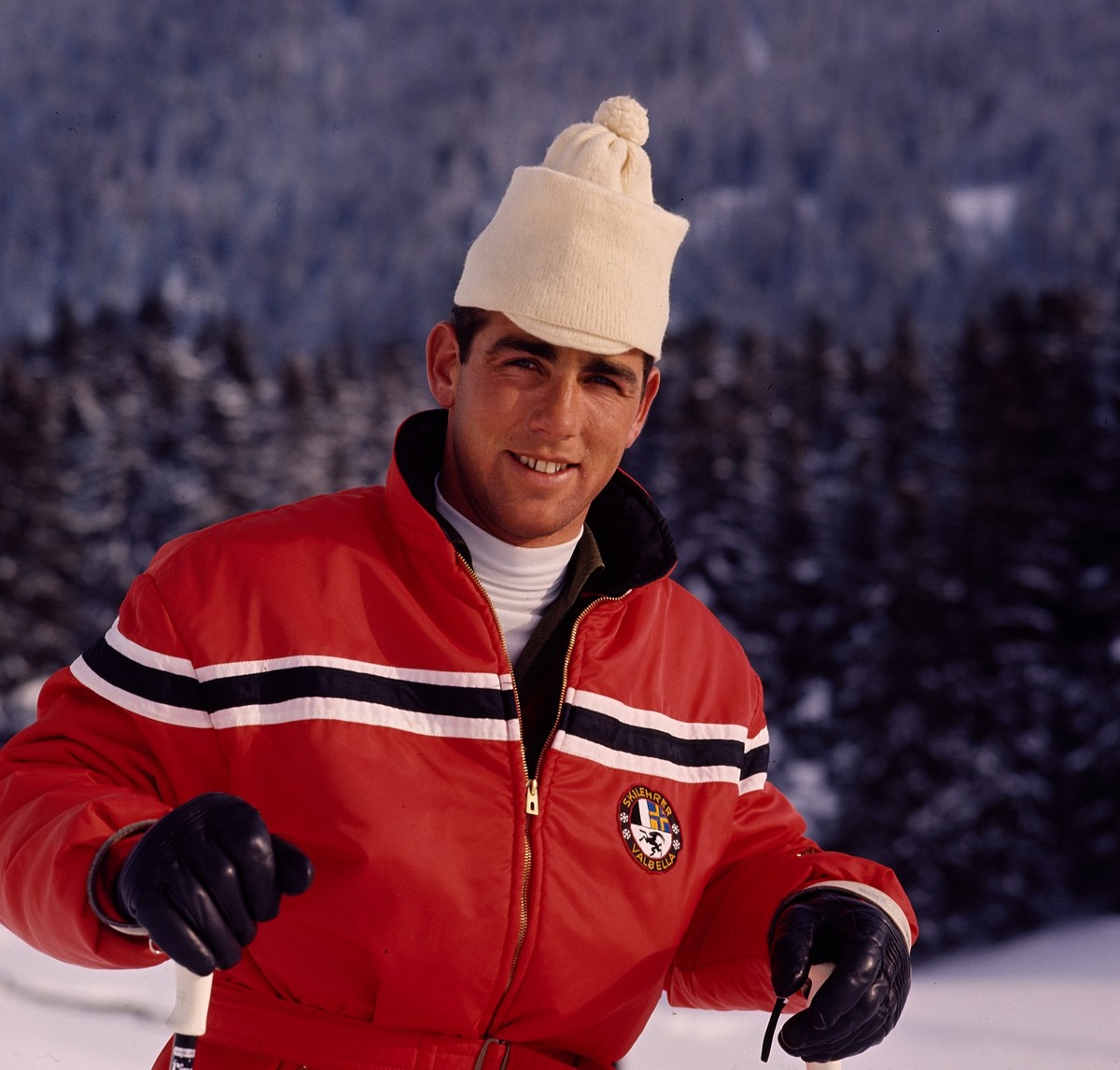 Valbella, Parpaner Rothorn, Skilehrer
1964
