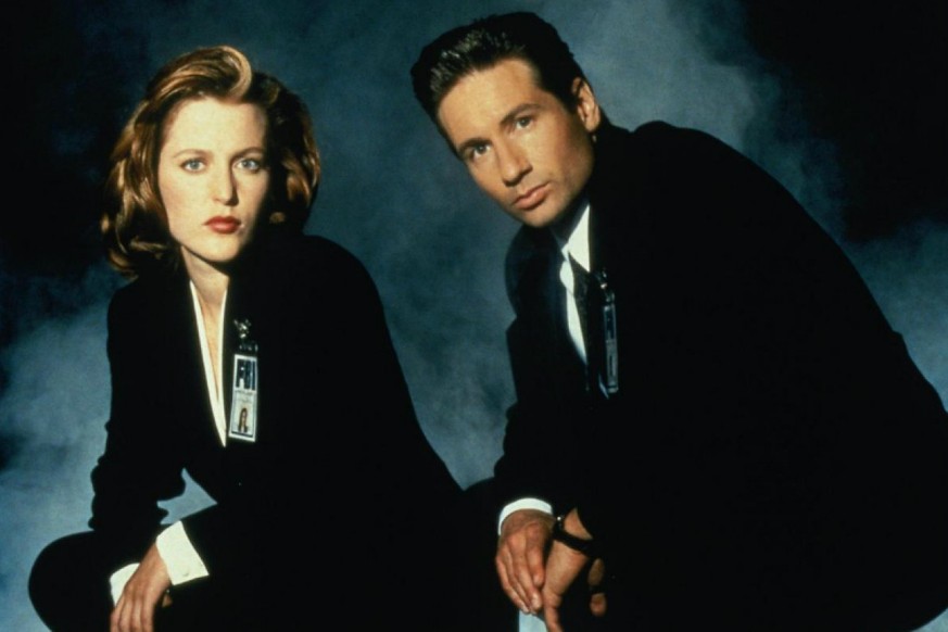 x-files gillian anderson david duchovny