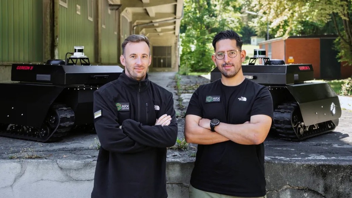 Stefan Roebel et Marc Wietfield: ces anciens officiers de la Bundeswehr ont fondé Arx Robotics en 2021.