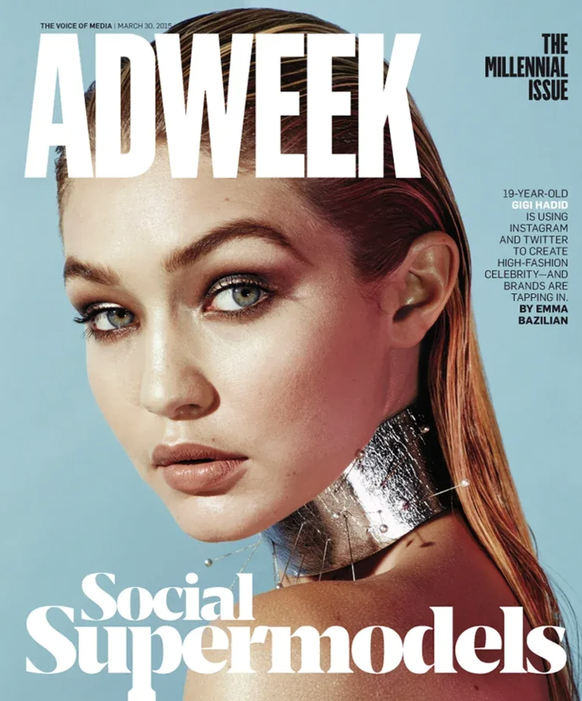Der Magazintitel, der sie in die Welt der Supermodels katapultiere: Für den «Sleek Look» der damals 19-jährigen Gigi Hadid war Felix Fischer verantwortlich.