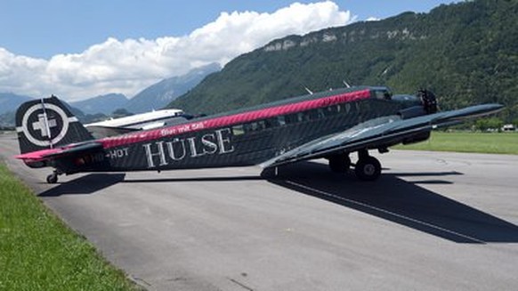 1985 wurde die dritte Ju 52 (HB-HOT) in Betrieb genommen.