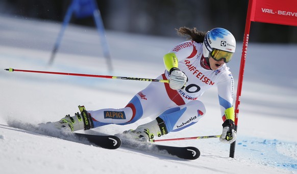 Wendy Holdener konnte sich im Riesenslalom bereits an den Schnee in Vail gewöhnen.