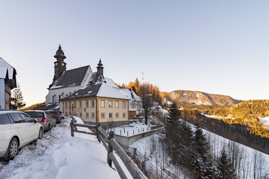 village and church Annaberg Annaberg Mostviertel Nieder�sterreich, Lower Austria Austria