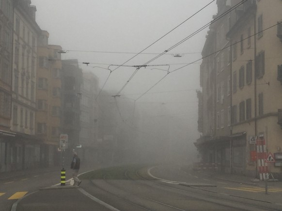 Lieber Herbst, von mir aus kannst du ein halbes Jahr bleiben!
ZÃ¼rich heute morgen war genau so, wie ich es mag