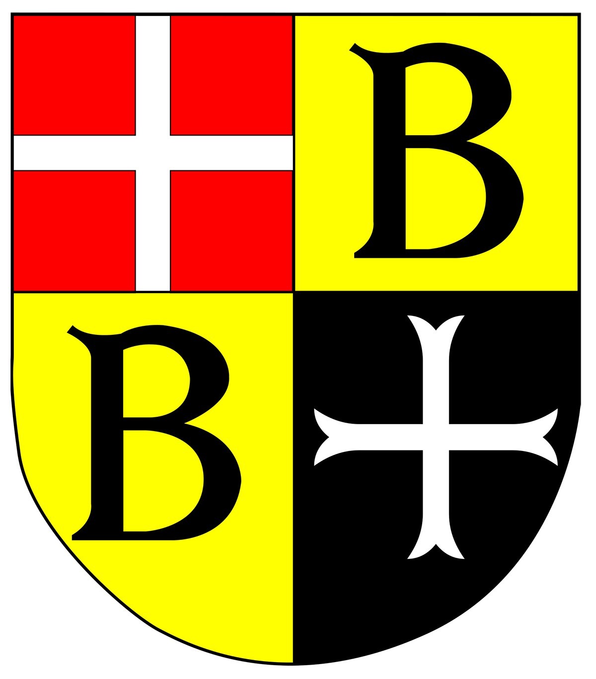 Wappen der Kommende Bubikon.
https://commons.wikimedia.org/wiki/File:Wappen_Bubikon.svg