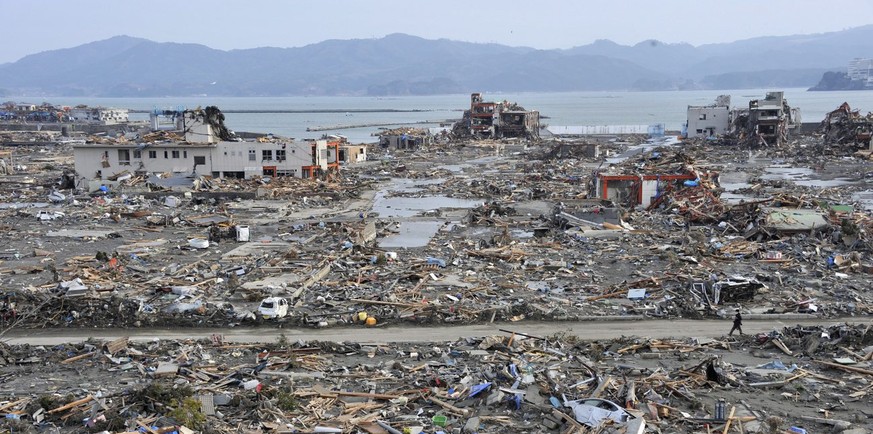 Durch Erdbeben und Tsunami kamen am 11. März 2011 rund 18'000 Menschen ums Leben.