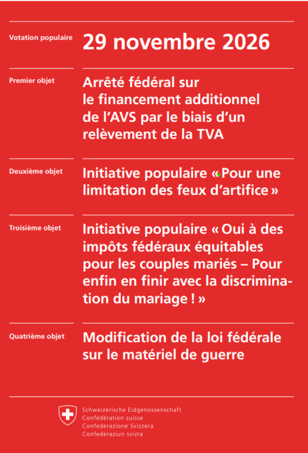 Le PS dénonce des informations «extrêmement trompeuses» dans la brochure de votation sur les armes. Berne conteste ces accusations et maintient son texte.