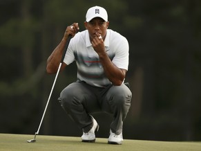 Tiger Woods liegt beim Comeback nach der 1. Runde auf Rang 41.
