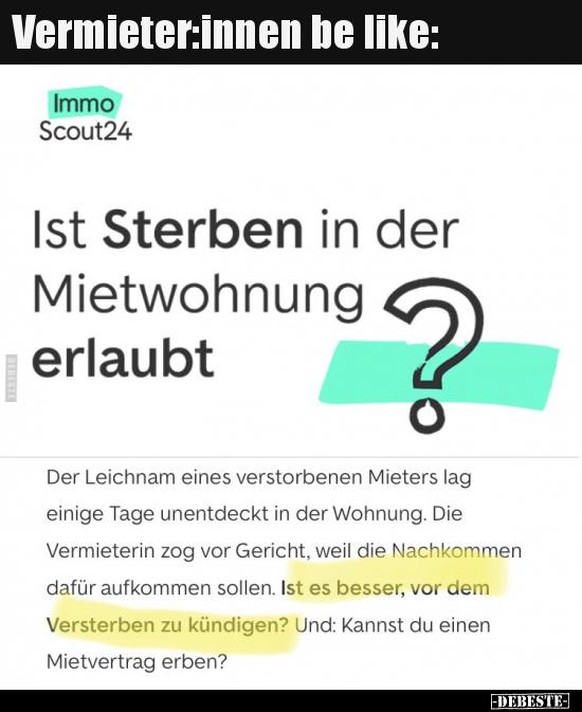 21 Beweise, dass gewisse Vermieter aus der HÃ¶lle stammen\nð³ð±