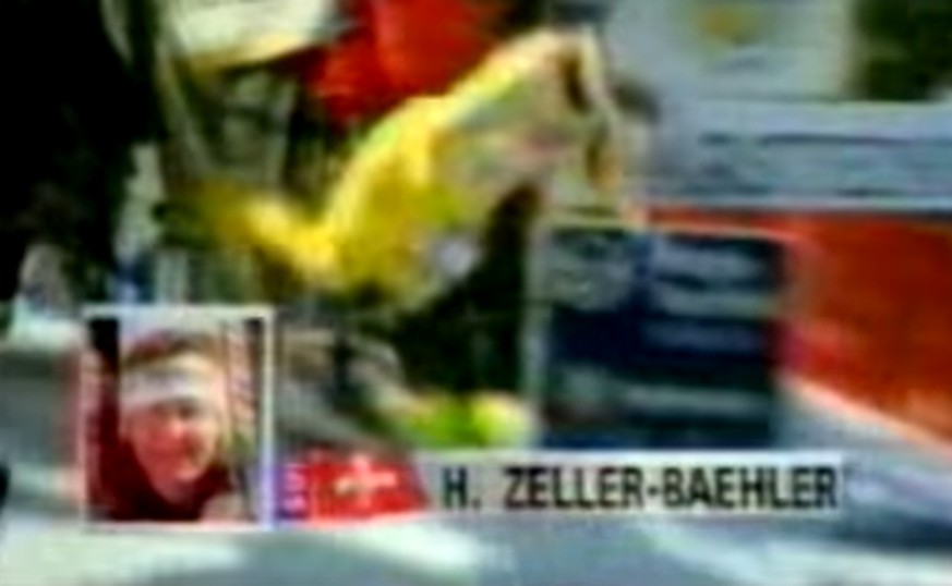 06.03.1994: Heidi Zeller-Bähler stürzt sich aus dem Starthaus, wie vor und nach ihr nie mehr eine Skifahrerin