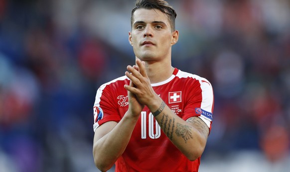 Granit Xhaka freut sich bereits auf das Spiel gegen Frankreich.