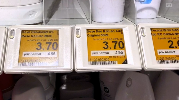 Coop Aktion Preisschild