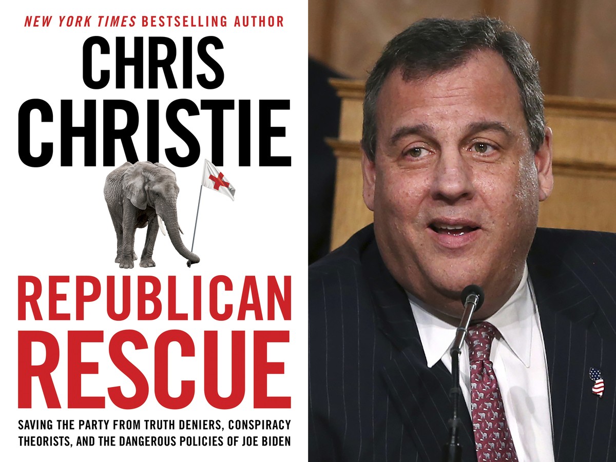 This combination photo shows the cover image for "Republican Rescue: Saving the Party from Truth Deniers, Conspiracy Theorists, and the Dangerous Policies of Joe Biden," left, and a photo of ...