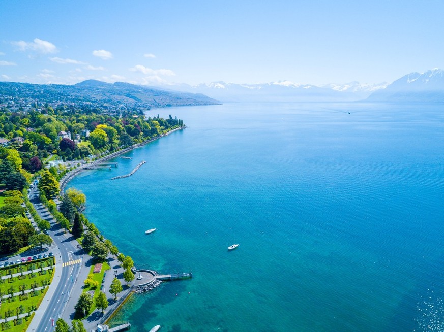 Lausanne Ufer Ouchy