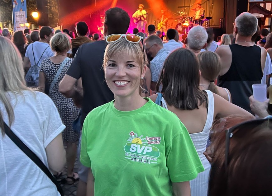 Diana Gutjahr SVP Amriswil Strassenfestival