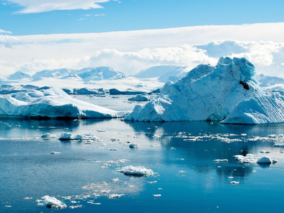 In Gefahr: der Eispanzer der Antarktis.