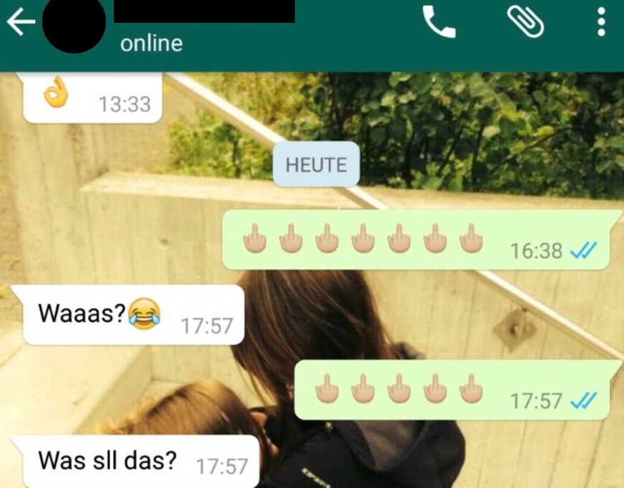 Ab sofort kannst du in WhatsApp deinen Freunden den Stinkefinger zeigen