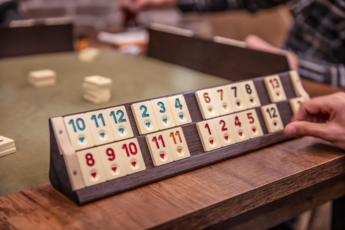 Rummikub geht auch tiptop zu Zweit.