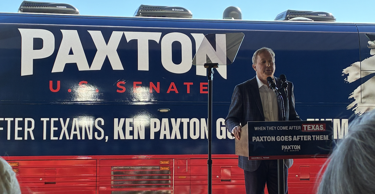 Wenigstens schreit er nicht: Senatoren-Kandidat Ken Paxton.