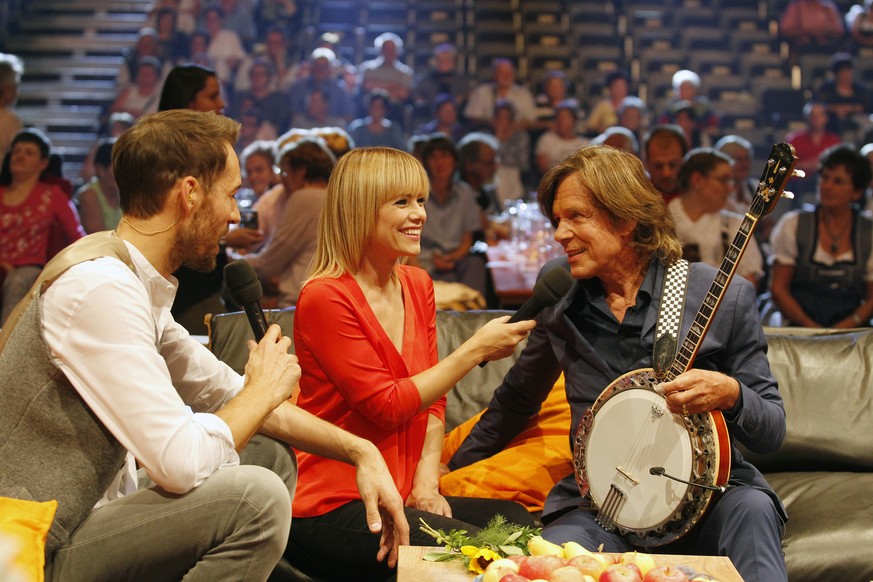 Das waren noch Zeiten:&nbsp;Francine Jordi (mitte) mit Alexander Mazza (links) und Jürgen Drews.