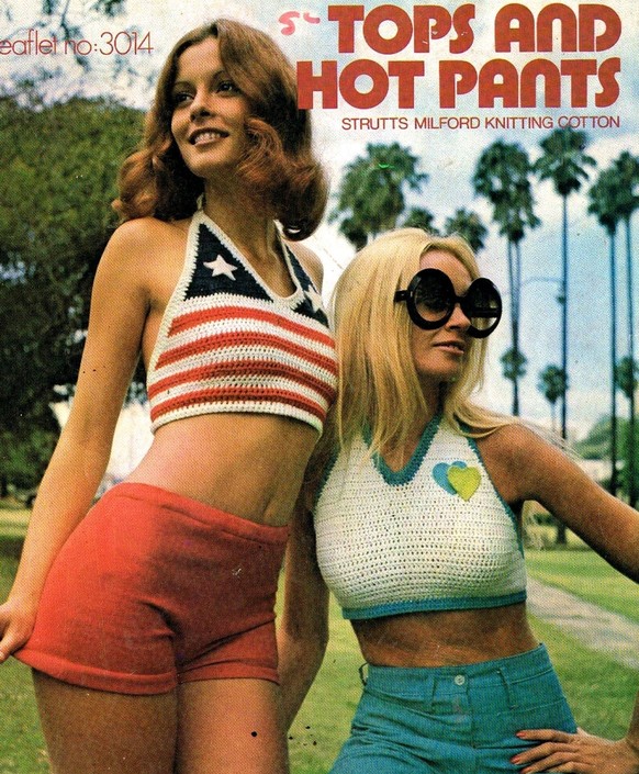 Die 1970er – als Häkeln und Stricken sexy waren. 

https://www.facebook.com/photo/?fbid=1907663522982314&amp;set=gm.7457100394368822&amp;idorvanity=1108997362512522