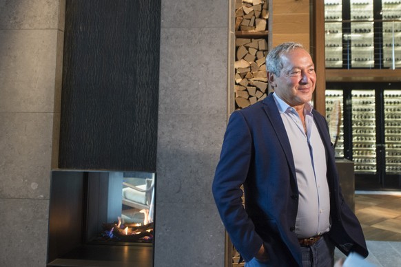 Der aegyptische Investor Samih Sawiris anlaesslich der Preisverleihung zum &quot;Hotel des Jahres 2017&quot; von GaultMillau, am Montag, 5. September 2106, im Hotel Chedi in Andermatt. Das Hotel &quot ...