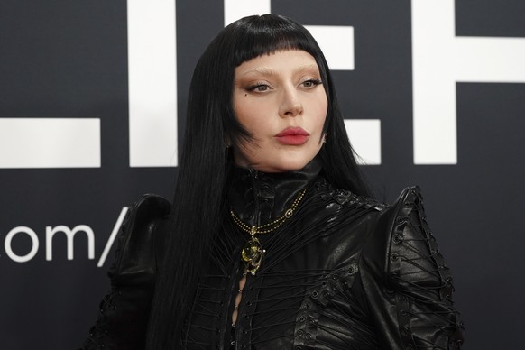 Lady Gaga arrives at the 67th annual Grammy Awards on Sunday, Feb. 2, 2025, in Los Angeles. (Photo by Jordan Strauss/Invision/AP)
Lady Gaga