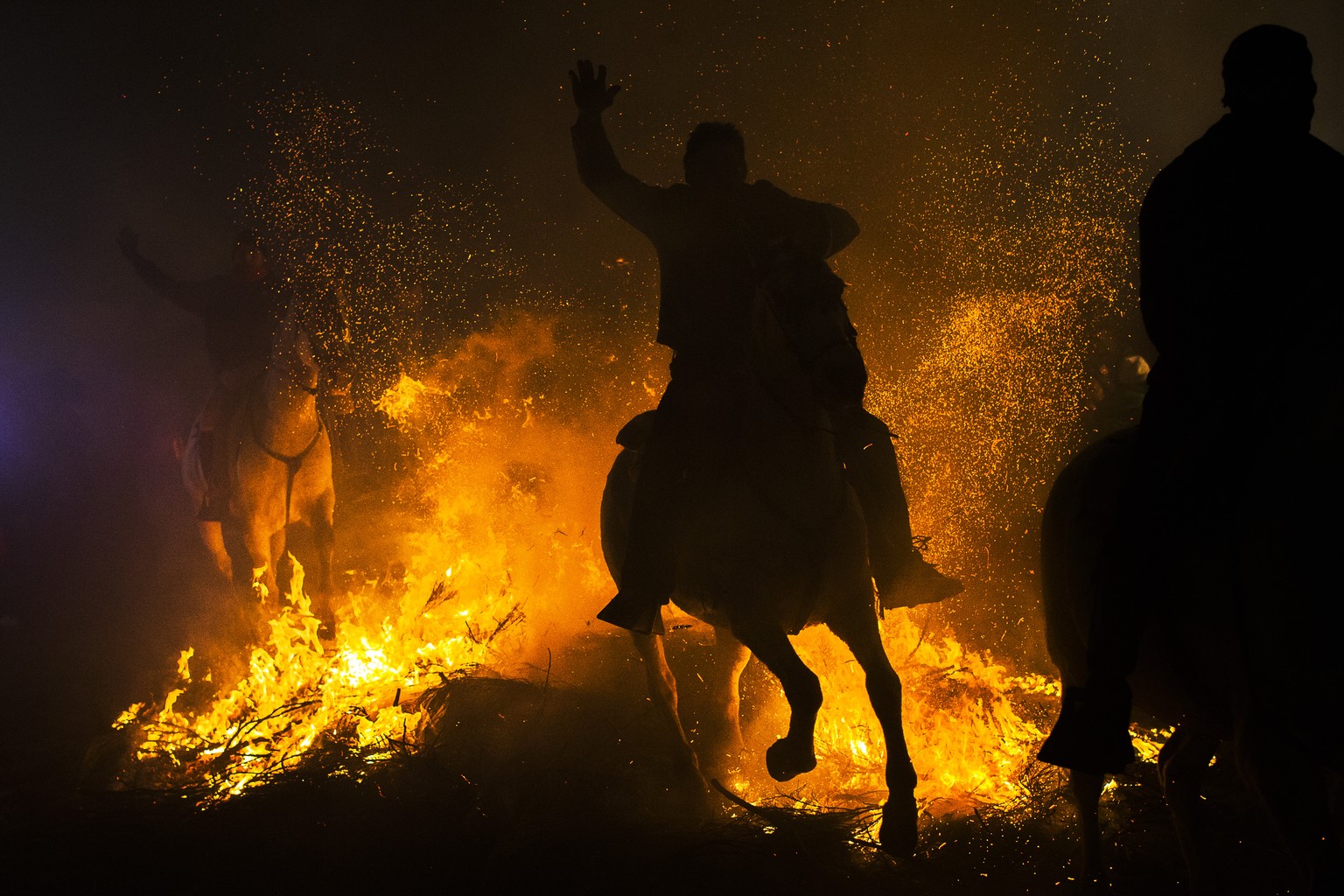 Das Ritual «Luminarias» soll die Tiere reinigen.