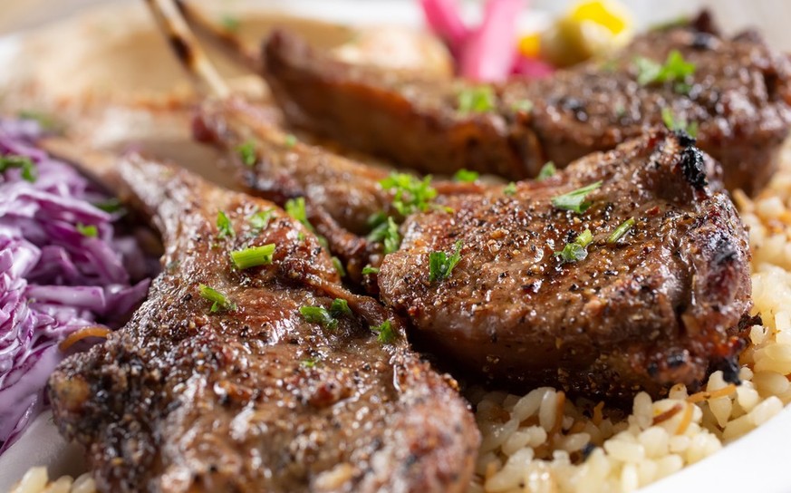 lamm koteletten griechenland grill bbq essen food kochen