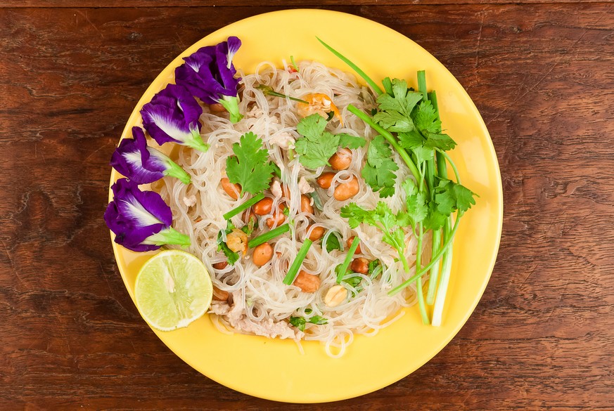 thai glasnudel salat essen food thailand asien