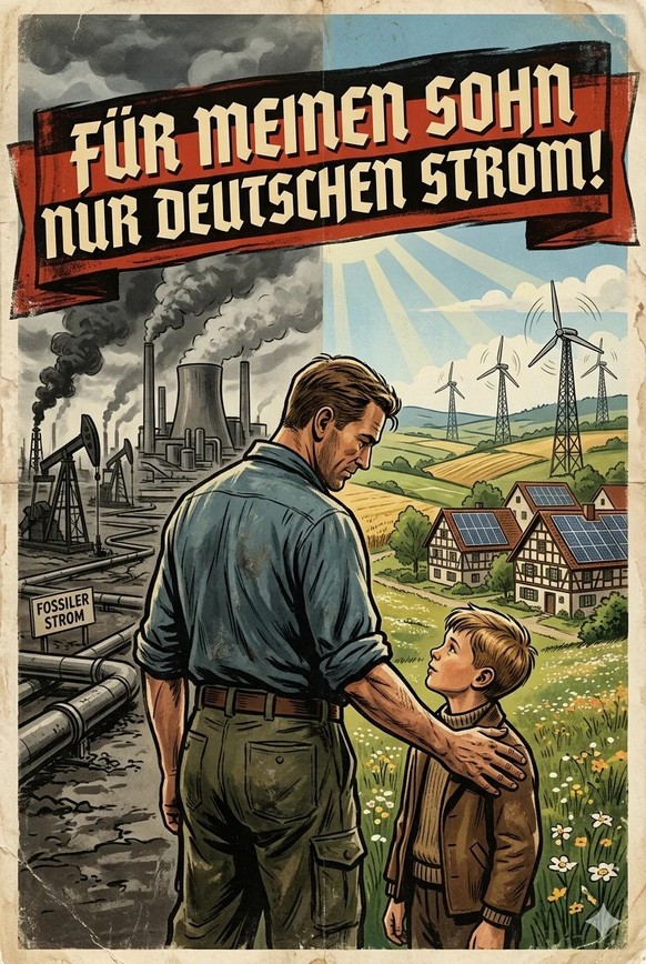 patriotische sujets zu energiewende