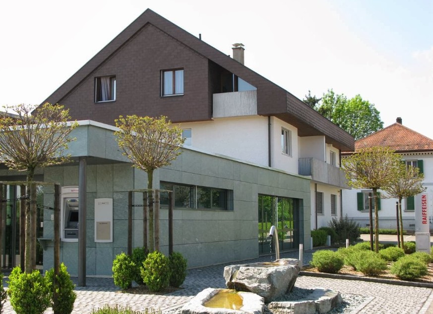 Die Raiffeisen-Filiale in der Solothurner Gemeinde Recherswil