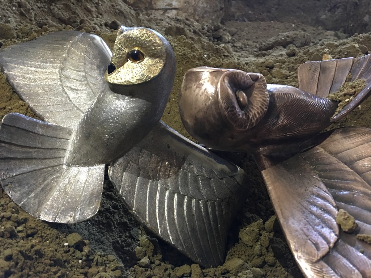 La Chouette d'Or et la contremarque en bronze