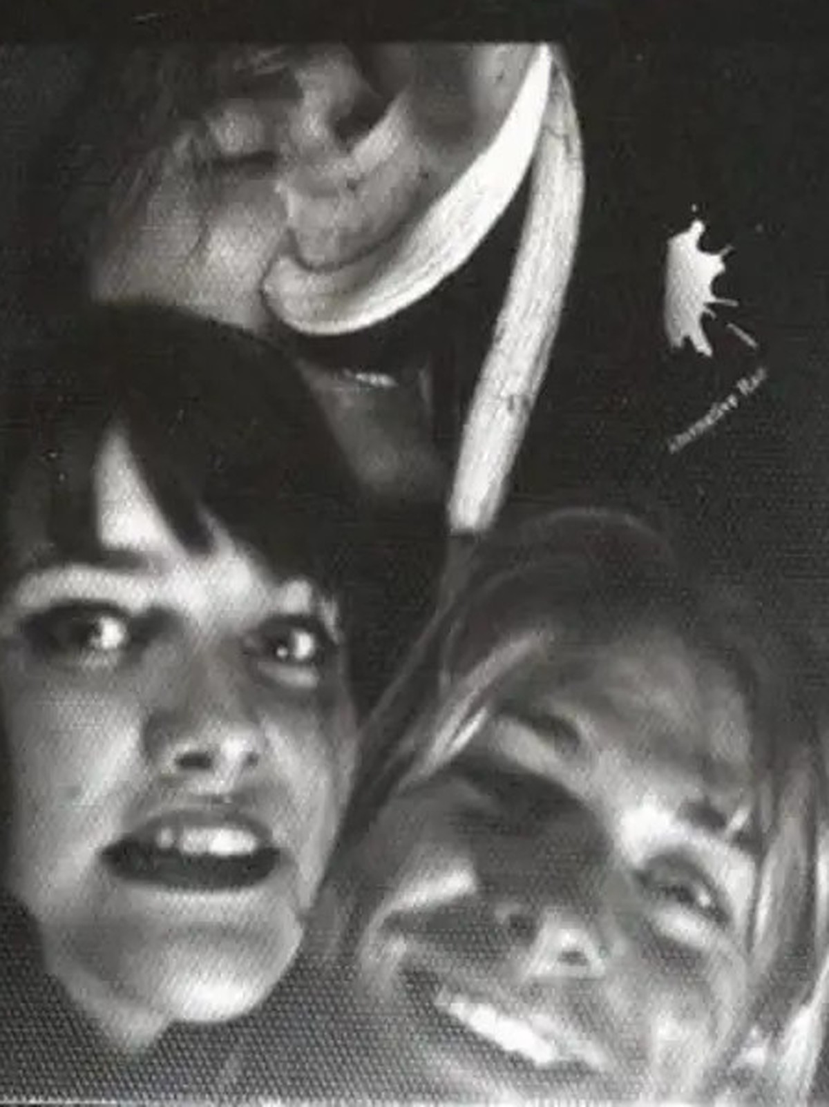 This photobooth (Fotokabine) strip features Kurt Cobain alongside his friends Ian Dickson and Nikki McClure.

Context:
When: Circa 1990–1991.

Where: A photobooth in Olympia, Washington.

https://imgu ...