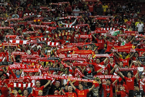 Liverpool-Fans in Kuala Lumpur beim Testspiel diesen Sommer.&nbsp;