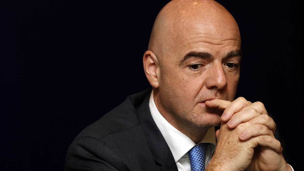ZU DEN MELDUNGEN, DASS BEI DER FIFA ETHIKKOMMISSION MEHRERE ANZEIGEN GEGEN FIFA-CHEF GIANNI INFANTINO EINGEGANGEN SEIEN, STELLEN WIR IHNEN AM FREITAG, 3. JUNI 2016, FOLGENDES ARCHIVBILD ZUR VERFUEGUNG ...