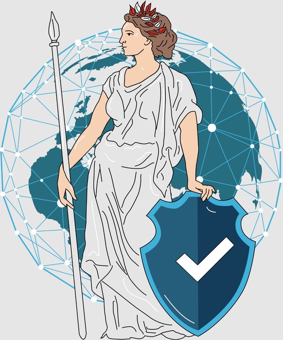 Das Logo zur «Internet-Initiative» eines überparteilichen Komitees will die Techkonzerne zur Verantwortung ziehen.