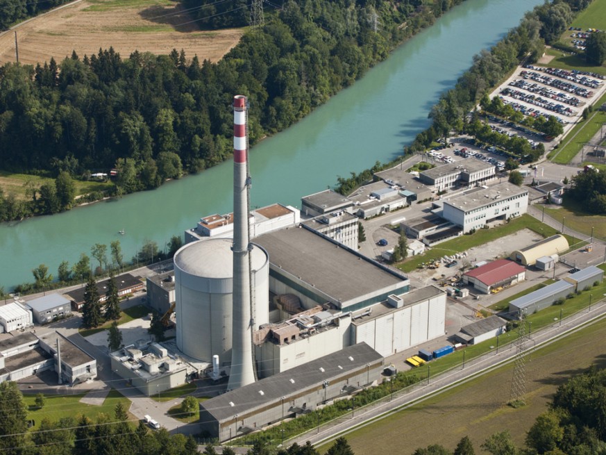 Das Atomkraftwerk Mühleberg an der Aare bei Bern (Archivbild).