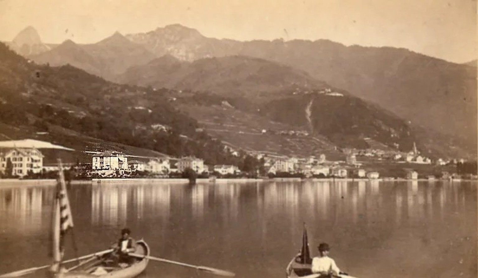 Die Villa Richelieu (zweites Gebäude von links) hatte der König für fünf Jahre gemietet.