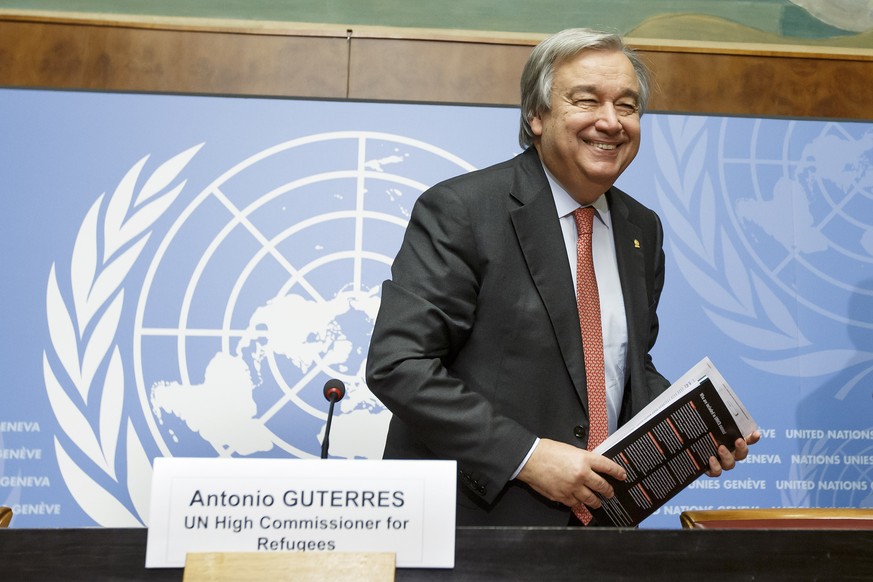 Flüchtlingshochkommissar Antonio Guterres.
